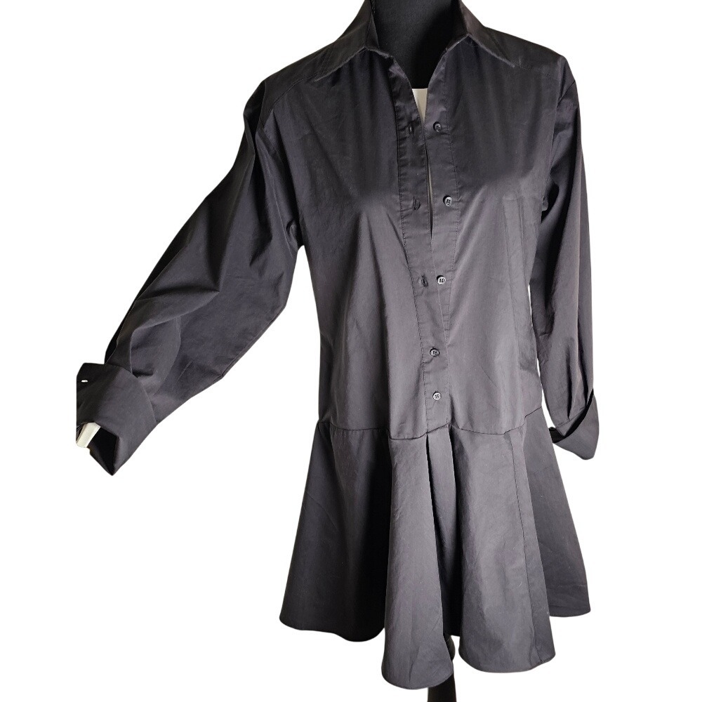CODE X MODE Mini Dress Button Up Top Flaired Skirt Size XS